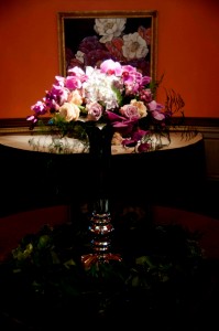 Pittsburgh Event Lighting Floral Pinspotting